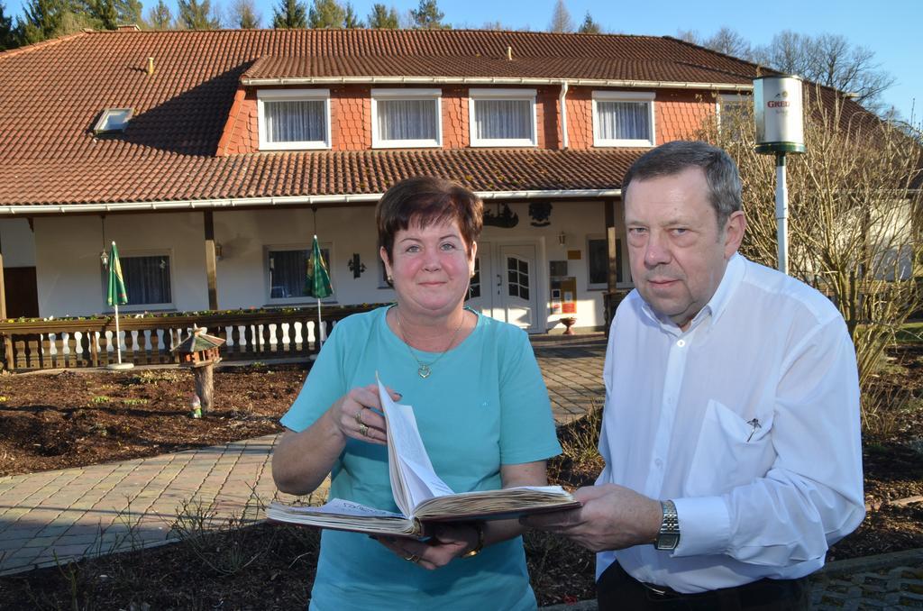 Land-Hotel Am Wald Garni Greiz Eksteriør billede